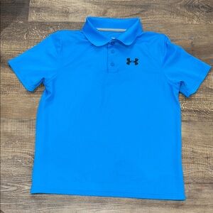 Under Armour Kids Bright Blue Polo